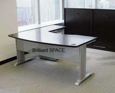 Arc shaped workstation